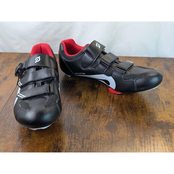 Peloton Men’s Cycling Shoes Size 42 US 8.5 9 Cleats Black Red main image 10